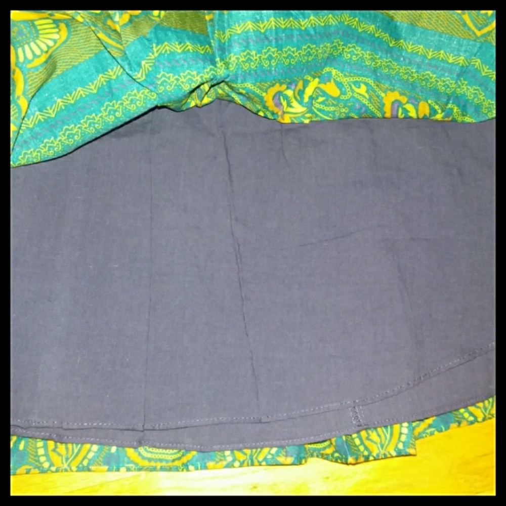Forever 21 Printed Circle Skirt - Picture 2 of 4